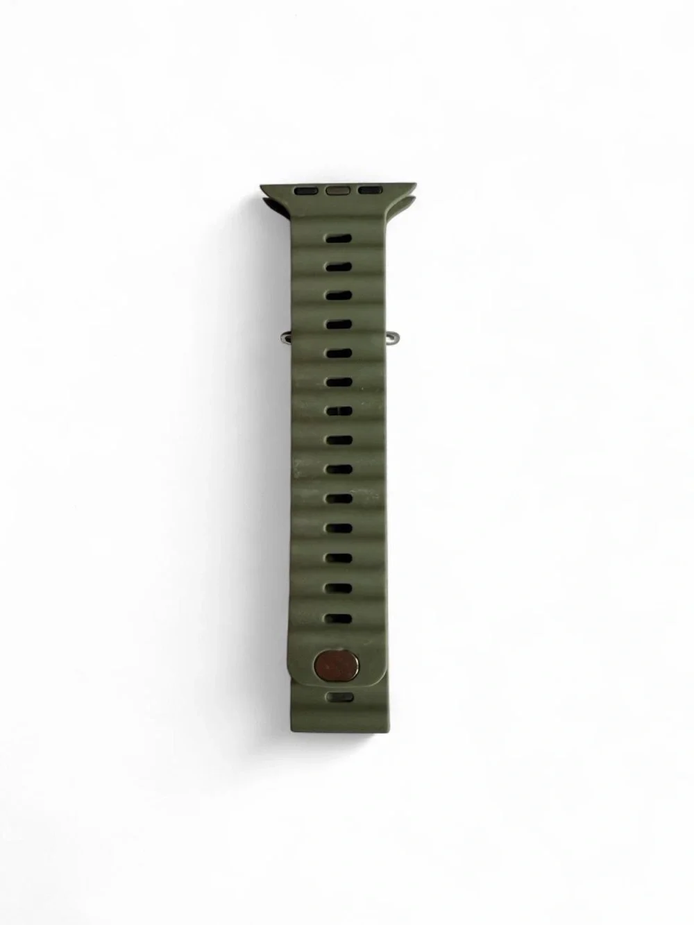 NWOT Olive Green Silicone Watch Band Compatible With Apple Watch Ultra